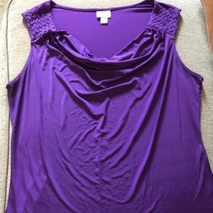 Royal purple tank